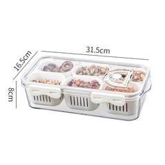 Hộp đựng thực phẩm 6 ngăn 25