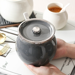 Liễn mỡ mạ bạc 1200ml