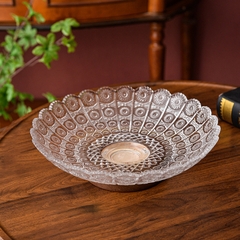 Đĩa thủy tinh đựng trái cây