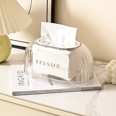 Hộp giấy trong suốt Tissue