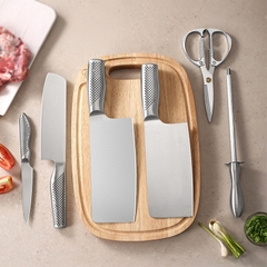 Bộ dao cao cấp nguyên khối Nhật bản 7 món DA18