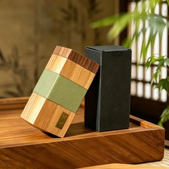 Hộp đựng tăm gỗ óc chó JYYQ002