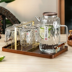 Bộ cốc bình Nhật Bản TMC khay gỗ