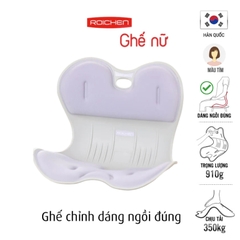 Ghế chỉnh dáng ngồi đúng Roichen Hàn Quốc-Nữ CRP-W
