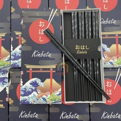 Set 5 đôi đũa sợi thuỷ tinh kháng khuẩn Kinbata