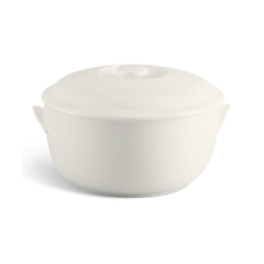 Thố Minh Long có nắp trắng 18cm