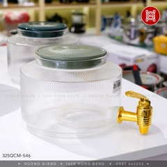 Bình nước tủ lạnh vòi nhựa