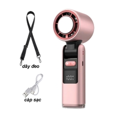Quạt cầm tay sò lạnh có đèn K801