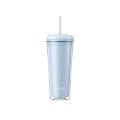 Cốc Lock&Lock Macaron Double Wall Cold Cup 750ml dương HAP533BLU