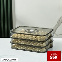 Hộp đựng thực phẩm 3 tầng 8075-3