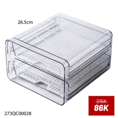 Hộp thực phẩm tủ lạnh 2 tầng 26,5