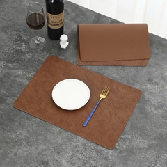 Tấm lót bàn ăn 30cm x 45cm da bò