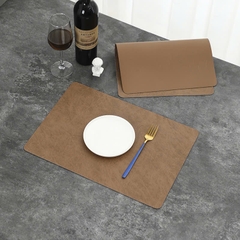 Tấm lót bàn ăn 30cm x 45cm da bò
