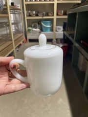 Ca trà có nắp trắng 70P