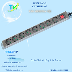 Thanh nguồn PDU 8 Ports 16A