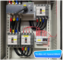 TỦ ĐIỆN HYBRID 3 PHA 380V CÔNG SUẤT 80Kw
