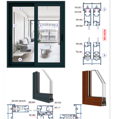 94 SERIES - HỆ CỬA TRƯỢT RAY INOX TIÊU CHUẨN