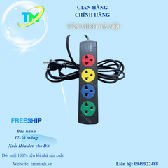 Ổ CẮM ĐIỆN LIOA  4 LỖ CHỊU NHIỆT CHỐNG CHÁY NỔ 4TN3.3.5