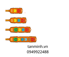 Ổ CẮM CÔNG SUẤT LỚN 3M 2 lõi LiOA