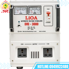 ỔN ÁP LIOA 1 PHA 3KVA DRI-3000II