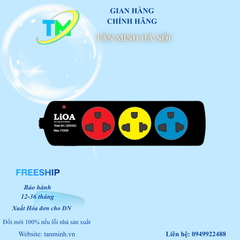 Ổ CẮM LIOA 3TN3.2.5 LOẠI DÀI 3M