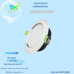 Đèn Led Âm Trần Downlight Ruby 08W Đổi Màu - DL-8SS-T120-DM