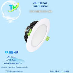 Đèn Âm Trần Diamond 15W Đơn Sắc Mặt Trắng - DDL-15SS-T140