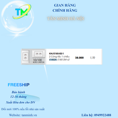 2 Công tắc 1 chiều -  E18S12M x2