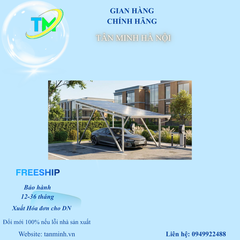 lắp đặt hệ thống solar dành cho nhà xe, trạm sạc