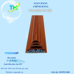 Ghen bán nguyệt Mầu vân gỗ