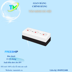Hộp nổi có 3 công tắc 1 chiều 10A - HN3X3S