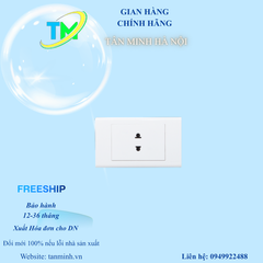 Ổ cắm đơn 2 chấu - SE18UN