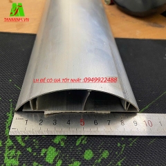 Ghen bán nguyệt nhôm D100 (100x25mm)