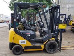 Xe nâng Komatsu 1,5 tấn máy dầu