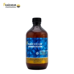 Gội keratin fraicheur (phục hồi và tăng độ đàn hồi tóc) 500ml