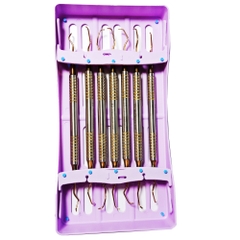 Bộ nạo ngà gracy-gracy curette (bộ 7 chi tiết) - elite