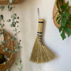 Durable Whisk broom from Rice straw stick Broom