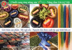 ĐẶC SẢN MỲ CHŨ NGŨ SẮC VÀ MỲ CHŨ BÍ ĐỎ VFARM