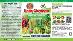 NANO CHITOSAN: PHÒNG, TRỪ NẤM, VI KHUẨN - CÔNG NGHỆ ISRAEL