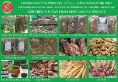CÁC SP: CAO, TRÀ, DƯỢC LIỆU - TƯƠI, SẤY LẠNH, NGHIỀN BỘT, TINH DẦU