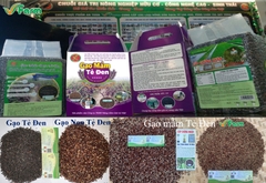 Gạo Mầm Tươi Tẻ Đen VFarm - Sản xuất quy trình hữu cơ