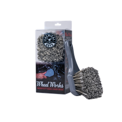 WHEEL & BODY GRAY BRUSH (ACCG09) Medium- Bàn chải xám lông chuột vệ sinh bánh xe, khoang máy