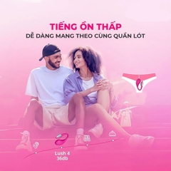 Trứng Rung Lush 4: Khám Phá Đỉnh Cao Khoái Cảm Và Kích Thích Điểm G