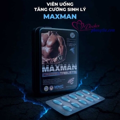 Maxman Viên Uống: Tăng Cường Sinh Lý Phái Mạnh Với Chất Lượng Mỹ