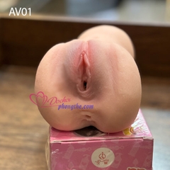 Âm Đạo Giả Silicone Tự Nhiên - Kết Hợp Âm Đạo Và Hậu Môn