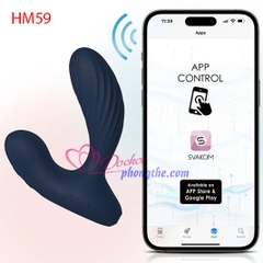 Máy rung hậu môn, sưởi ấm Svakom Vick Neo 2 tương tác kết nối qua app