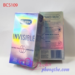 Bao Cao Su Durex Invisible Extra Thin