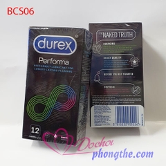 Bao cao su Durex Performa kéo dài thời gian