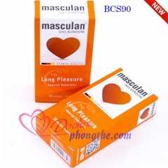 Bao cao su kéo dài thời gian Masculan Long Presure - Đức