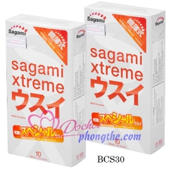 Bao cao su Sagami Xtreme cực siêu mỏng